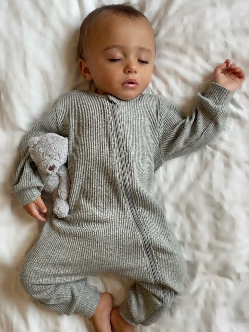 Grey store sleepsuit baby