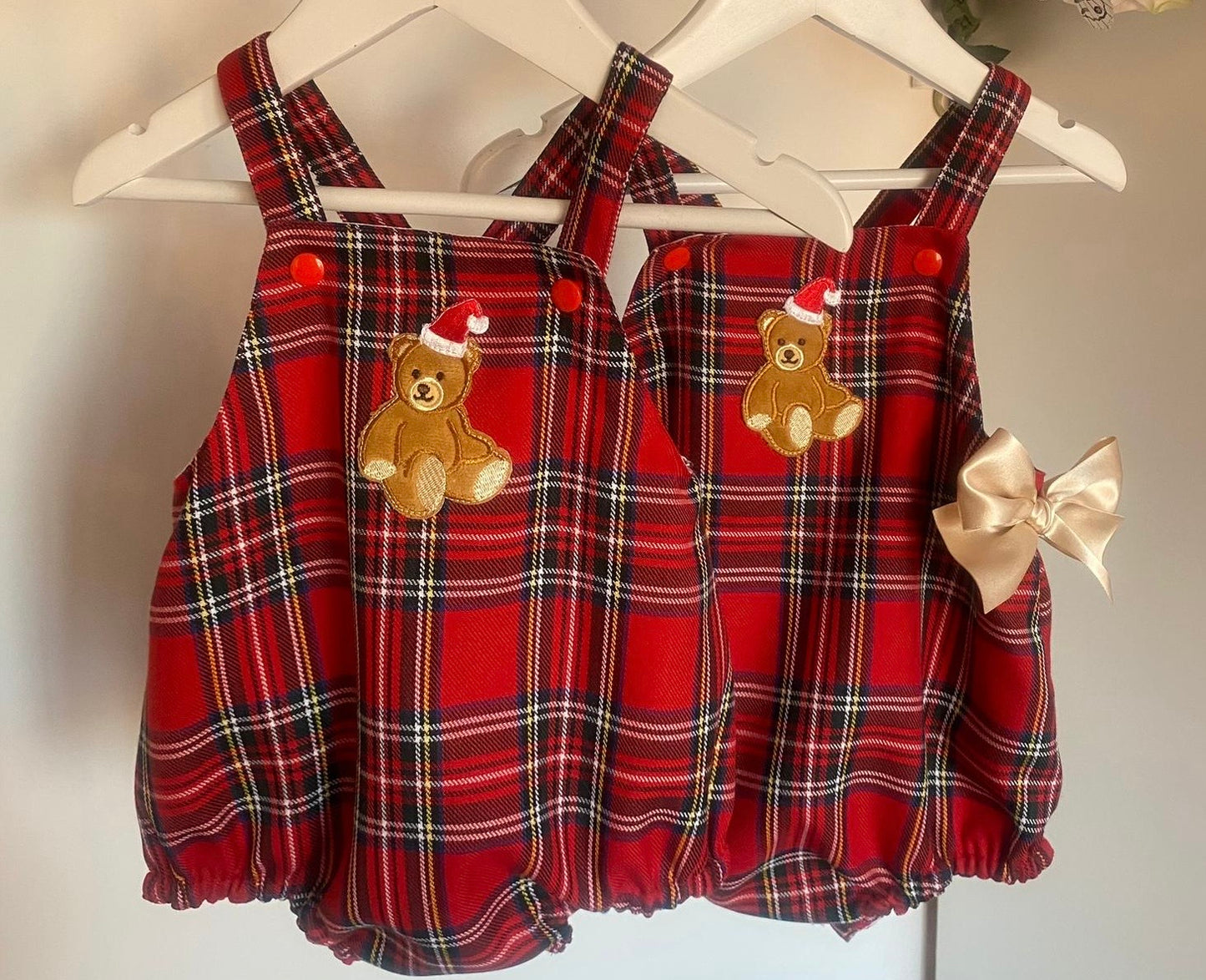 BIE EXCLUSIVE GIRLS CHRISTMAS ROMPER