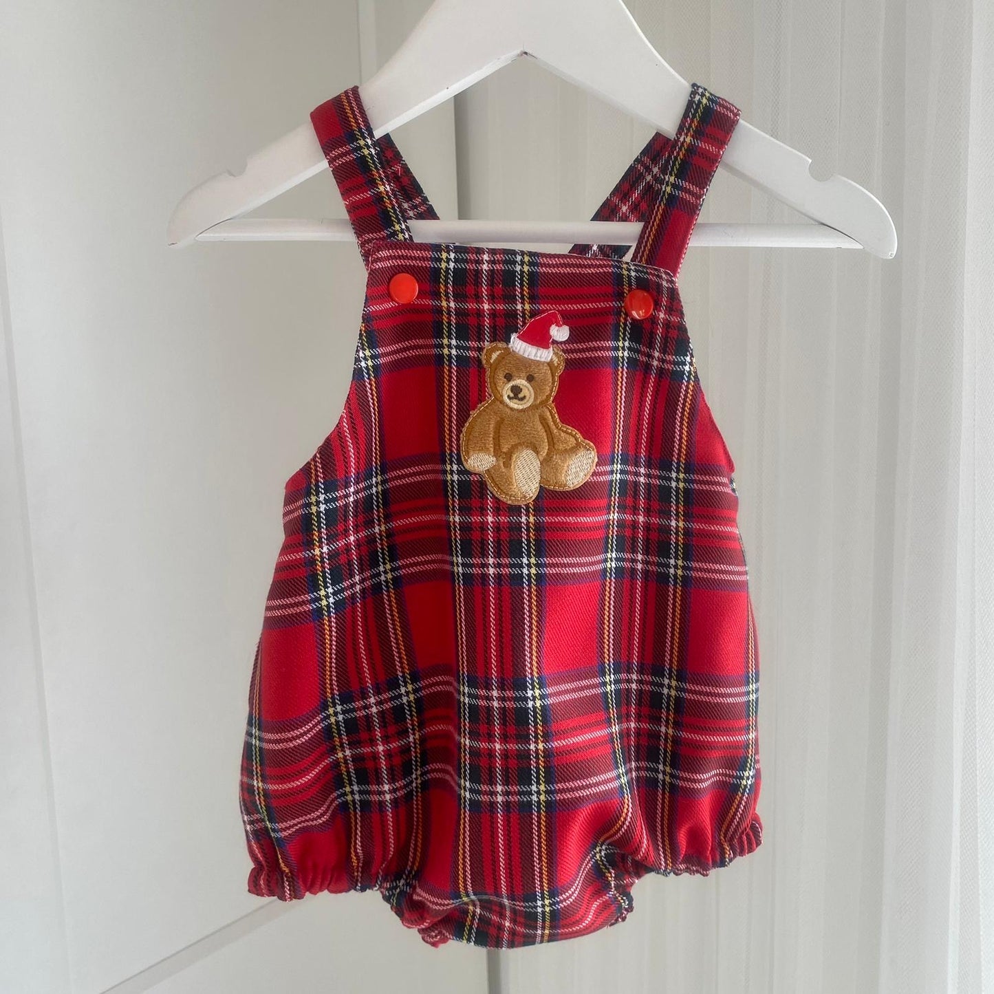 BIE EXCLUSIVE BOYS CHRISTMAS ROMPER