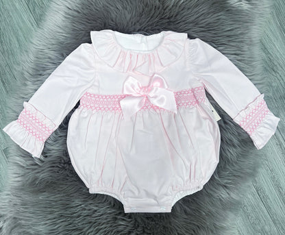 Lucinda Pink Romper