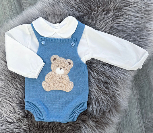 Blue Teddy 2 Piece