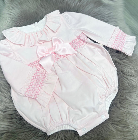 Lucinda Pink Romper