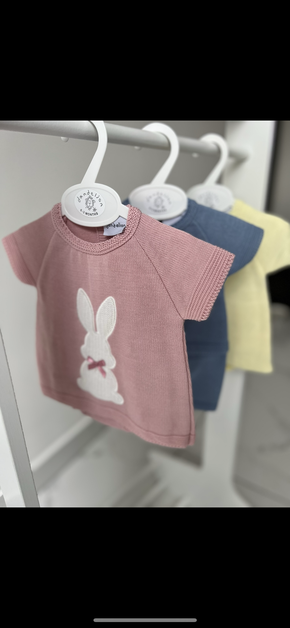 Dusty Pink Bunny 2 Piece