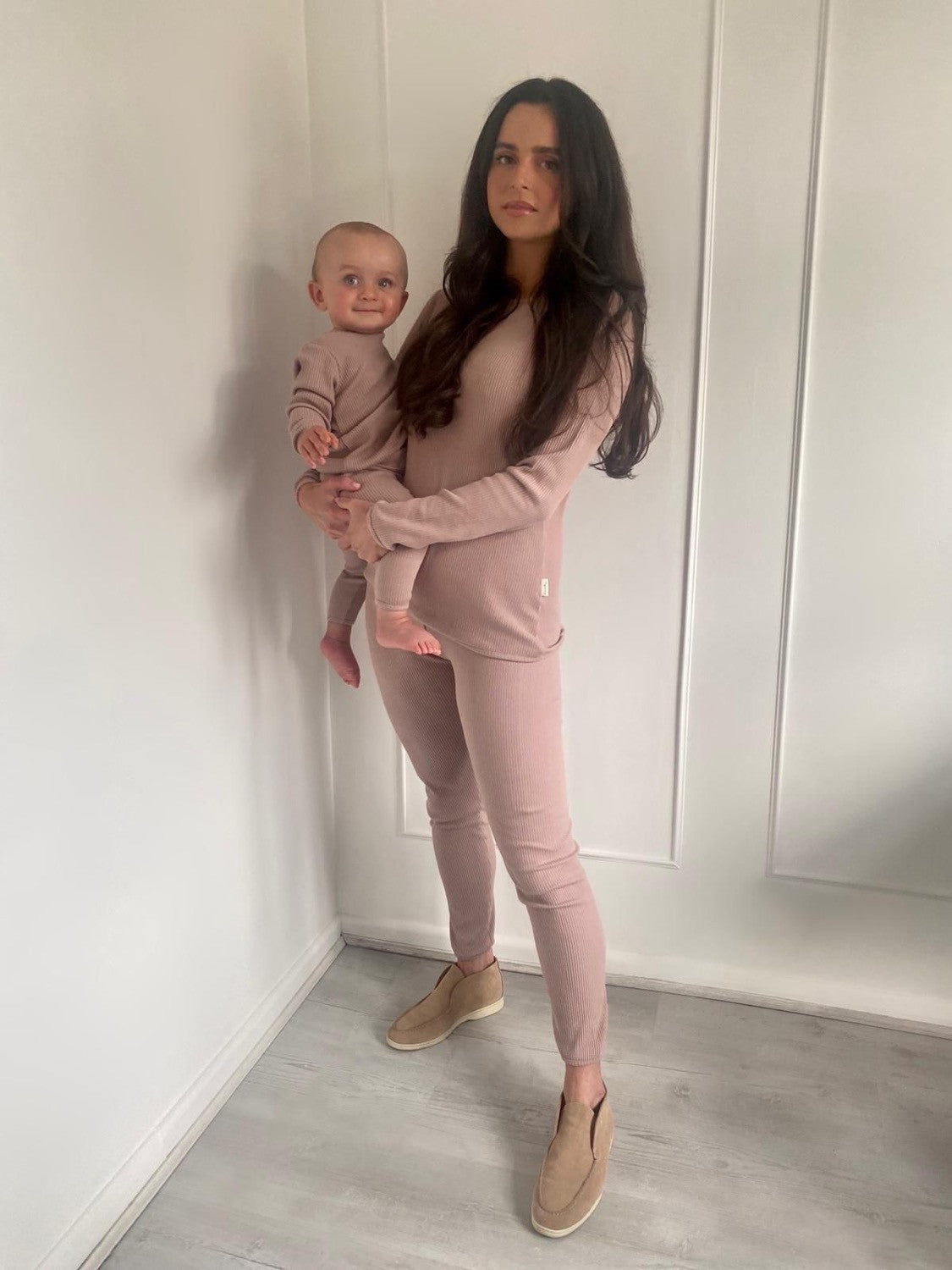 Ribbed Tracksuit Mocha – BABIESINESSEX LTD